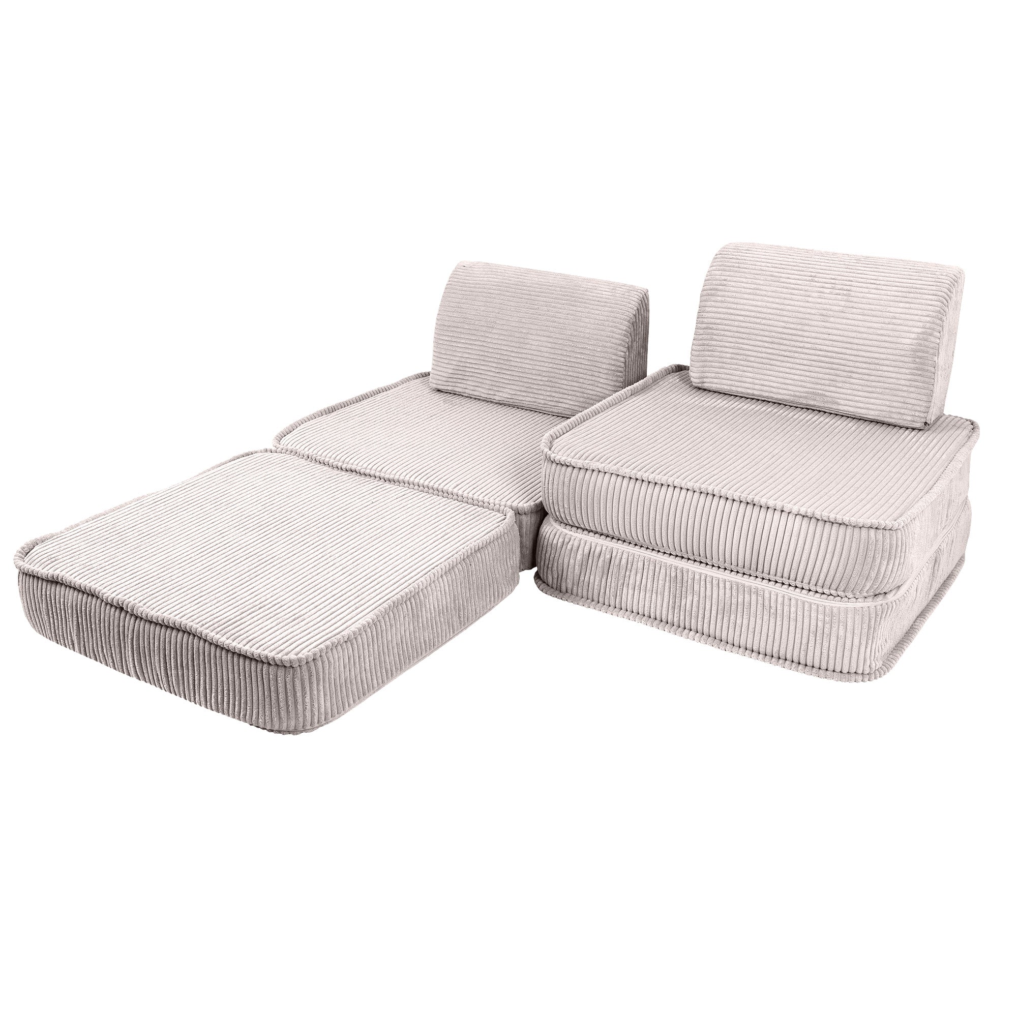 Design4Kids Mini Spielsofa Jewel Cord Basic