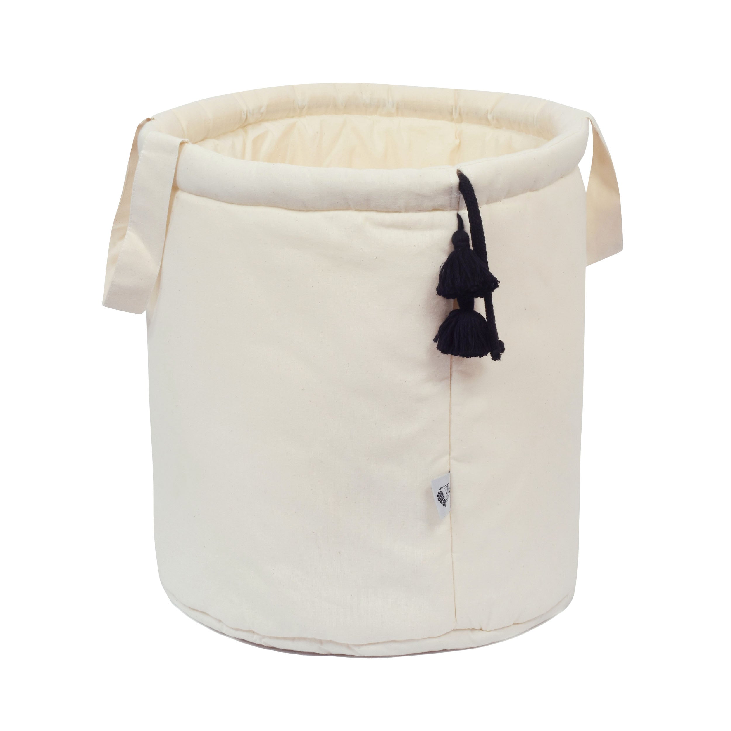 Design4Kids Tipi-Zelt L-Set Creamy Coal - creme