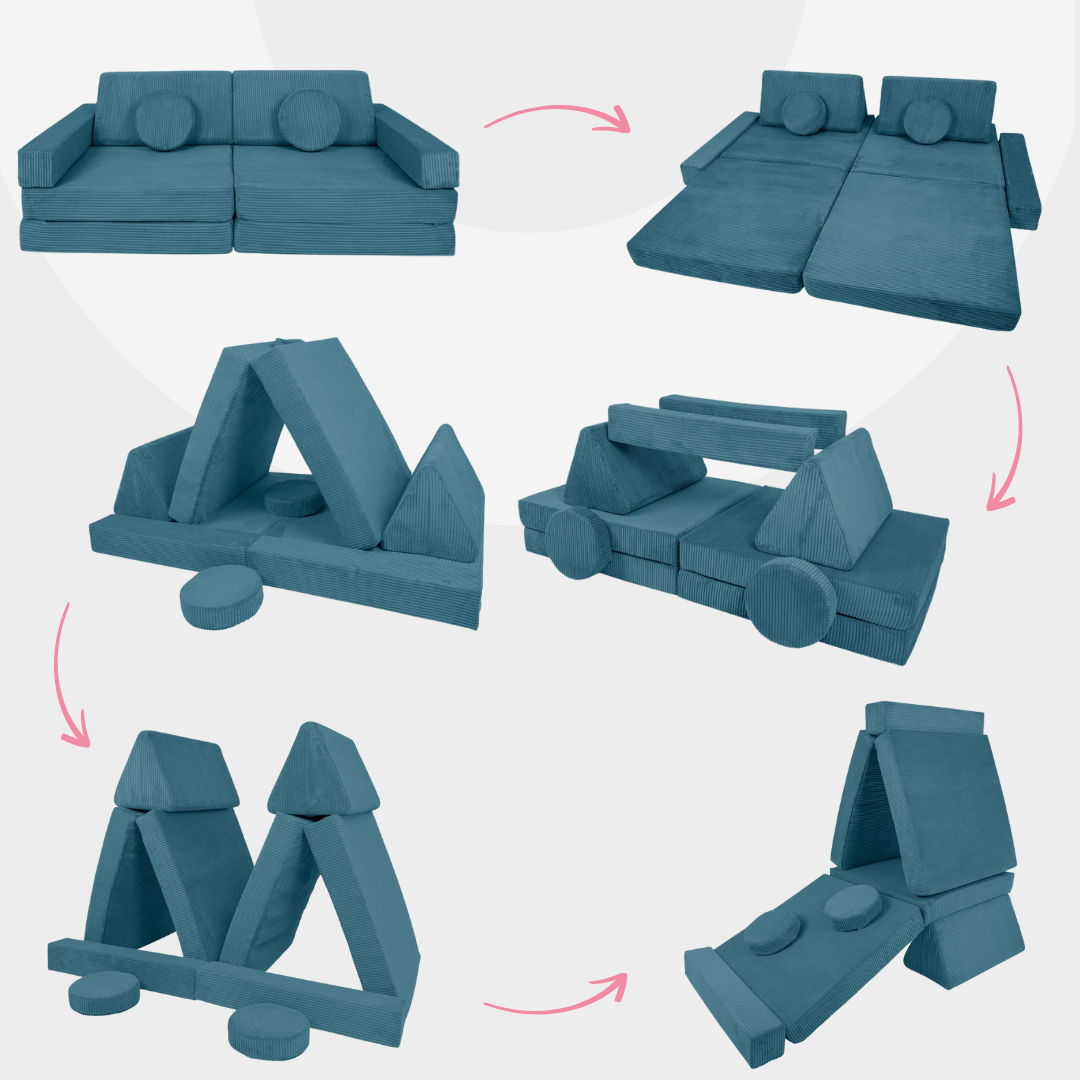 Design4Kids Spielsofa Cord Mini Grande