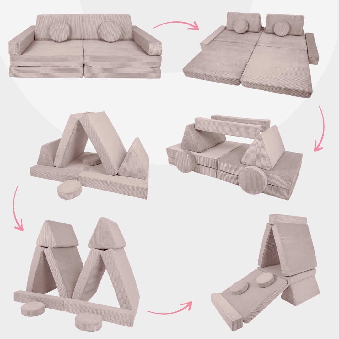 Design4Kids Spielsofa Cord Mini Grande