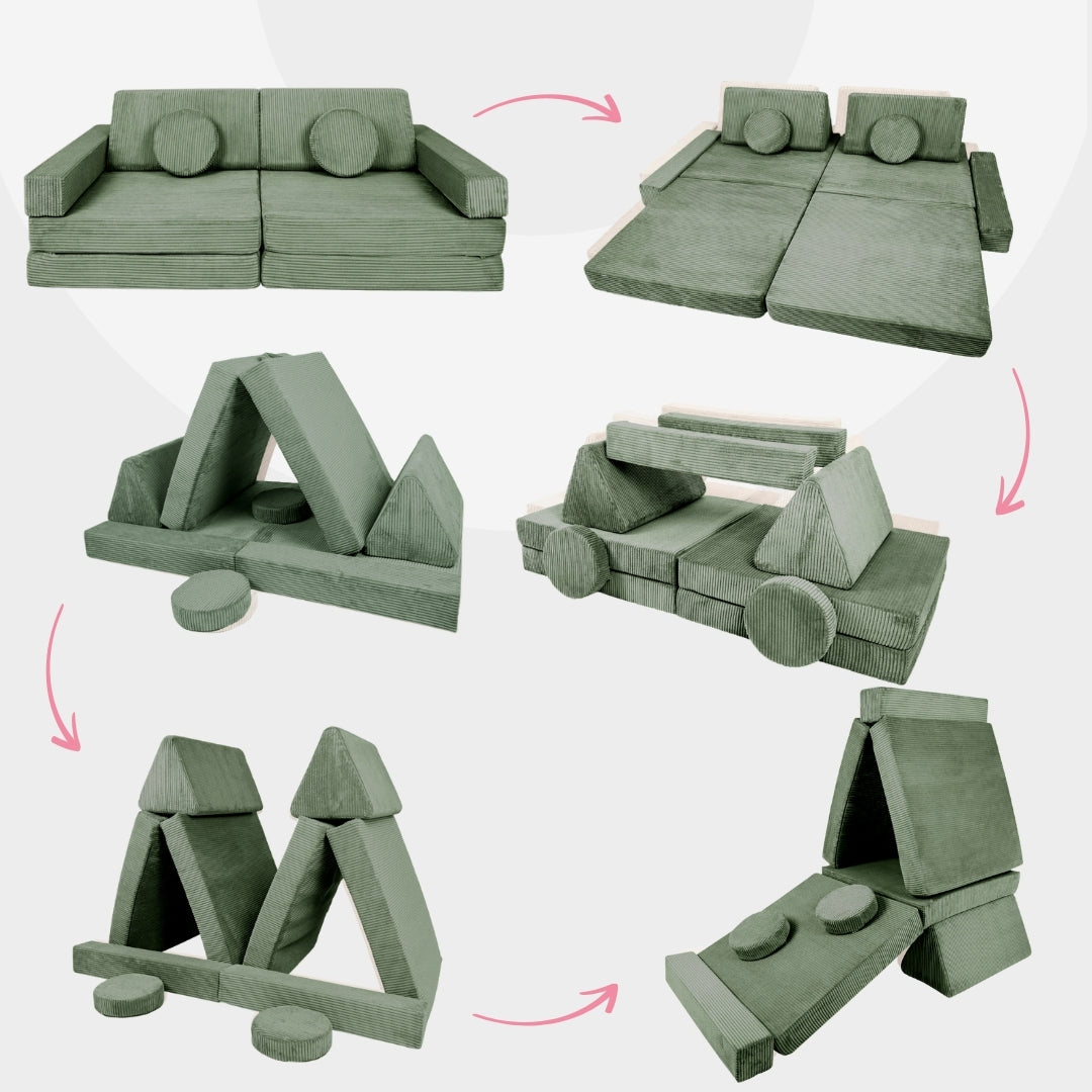 Design4Kids XXL Spielsofa Cord Grande