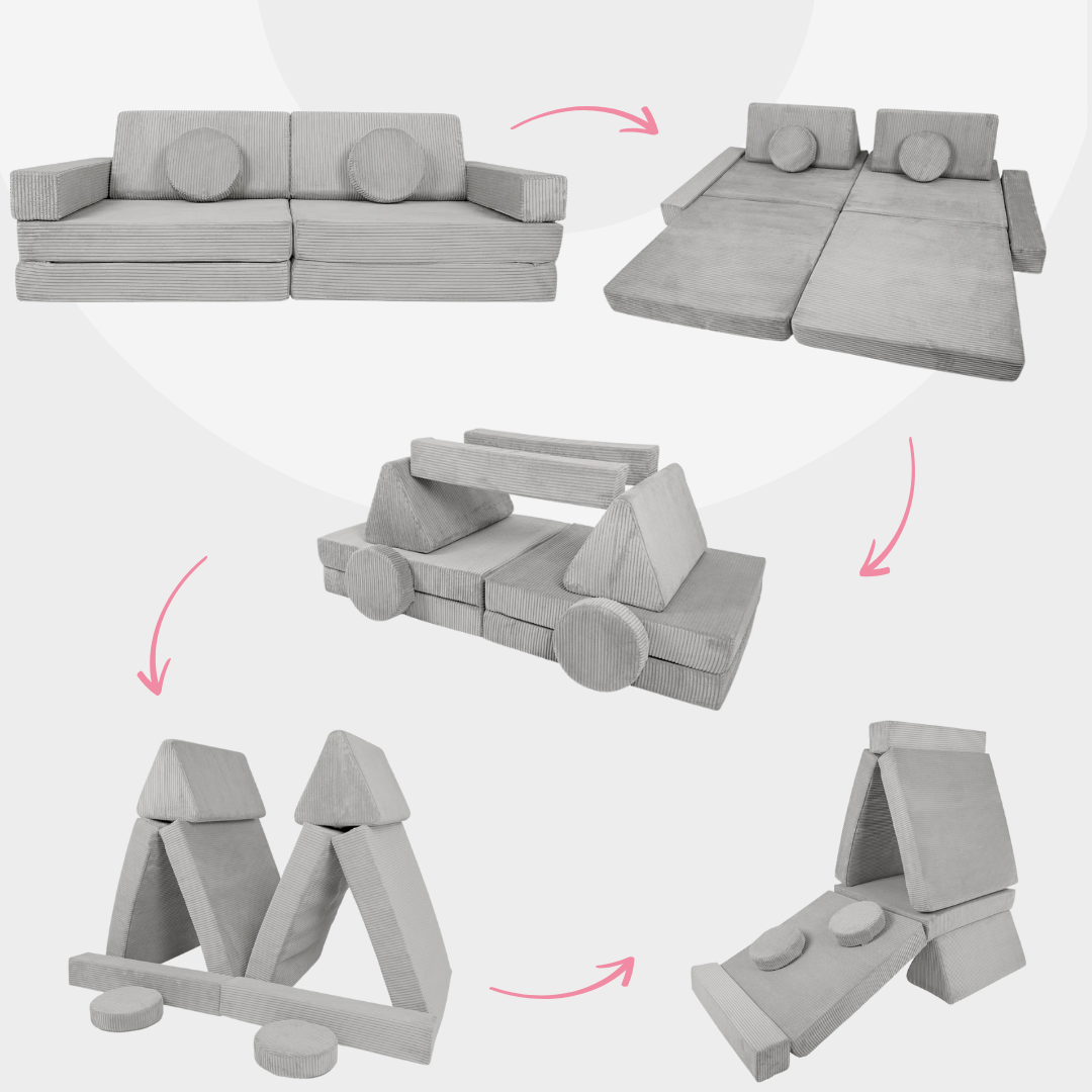 Design4Kids XXL Spielsofa Cord Grande