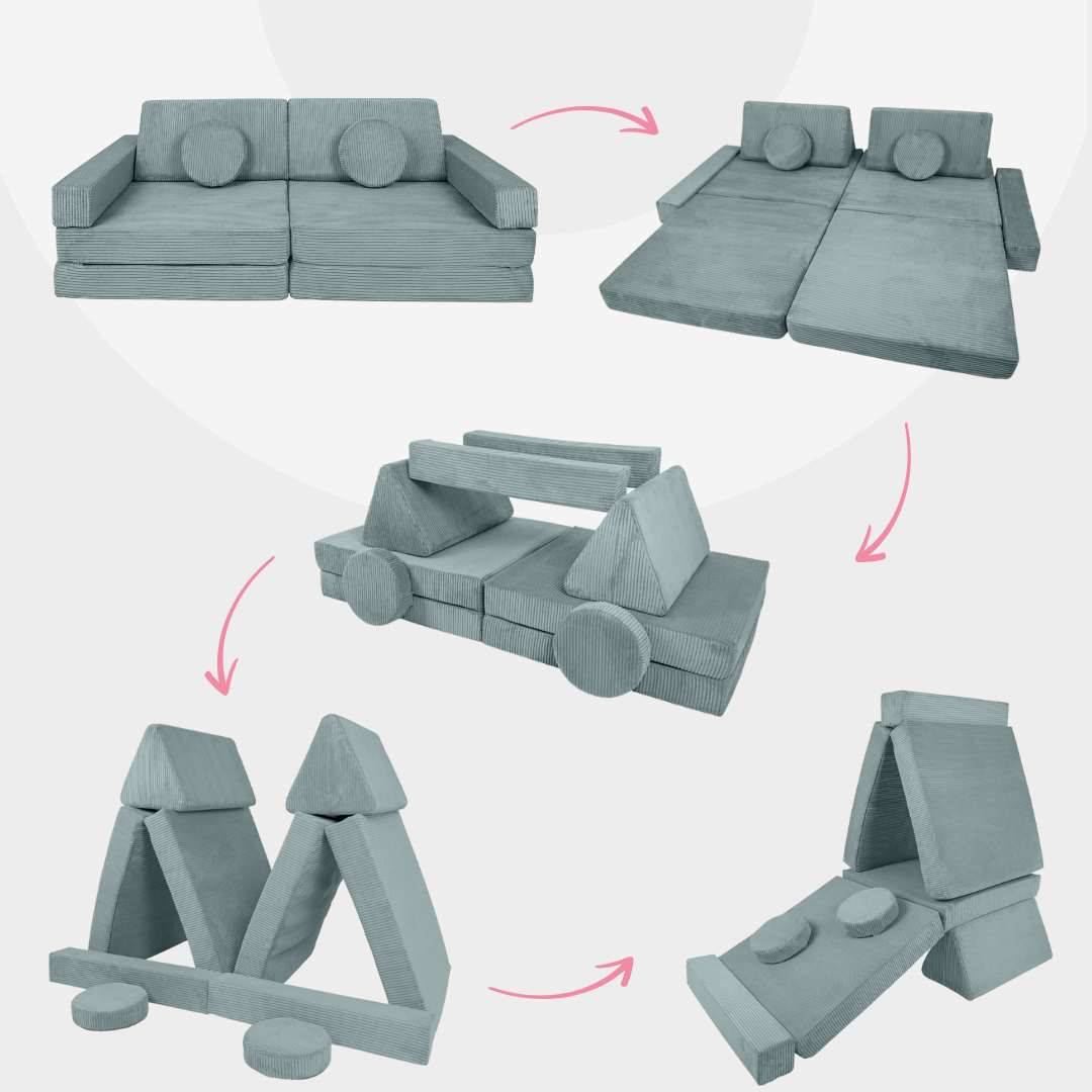 Design4Kids XXL Spielsofa Cord Grande