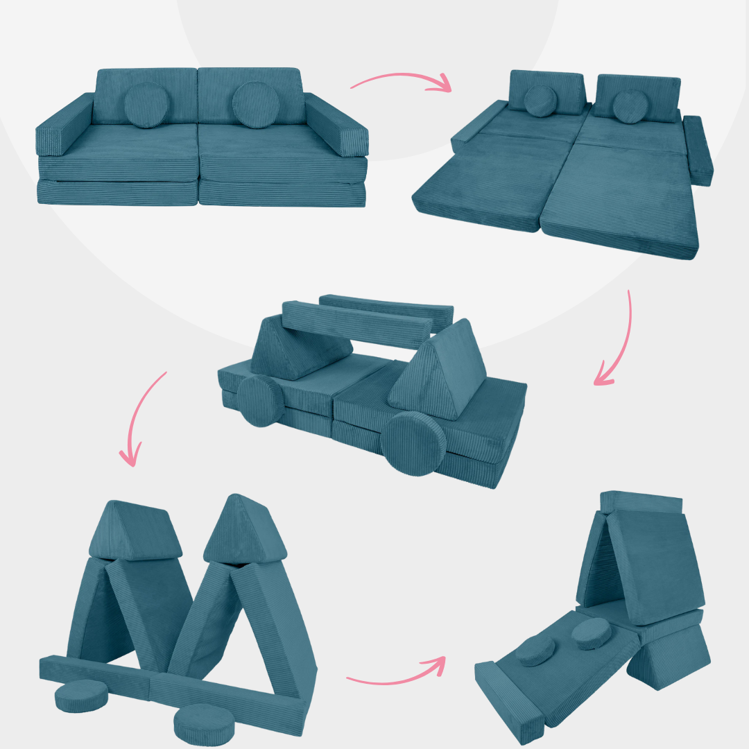 Design4Kids XXL Spielsofa Cord Grande