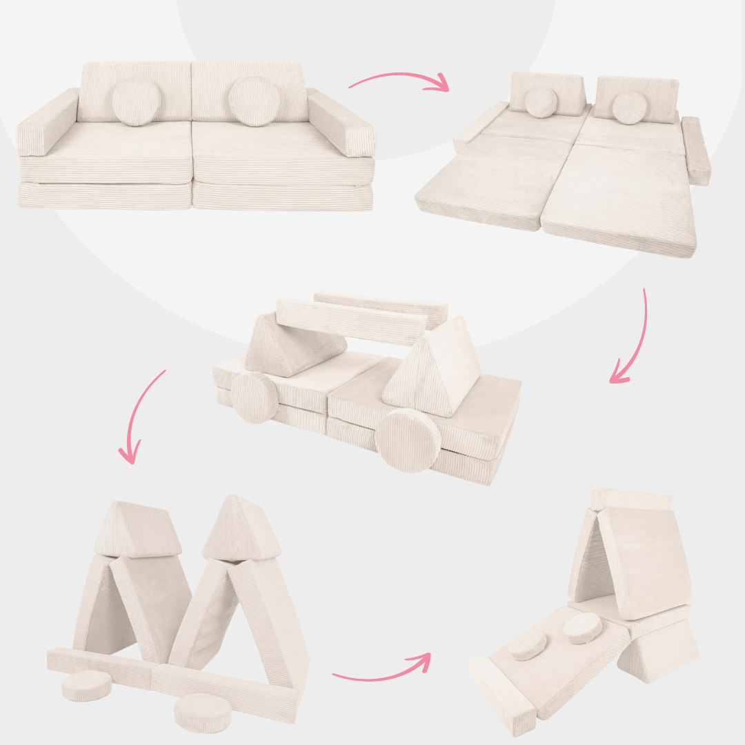 Design4Kids XXL Spielsofa Cord Grande