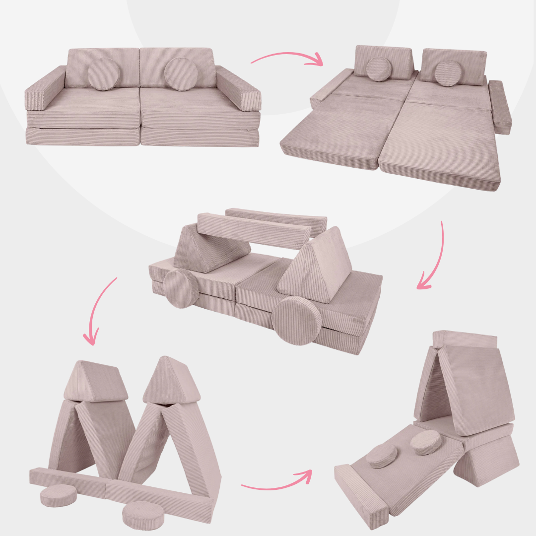 Design4Kids XXL Spielsofa Cord Grande