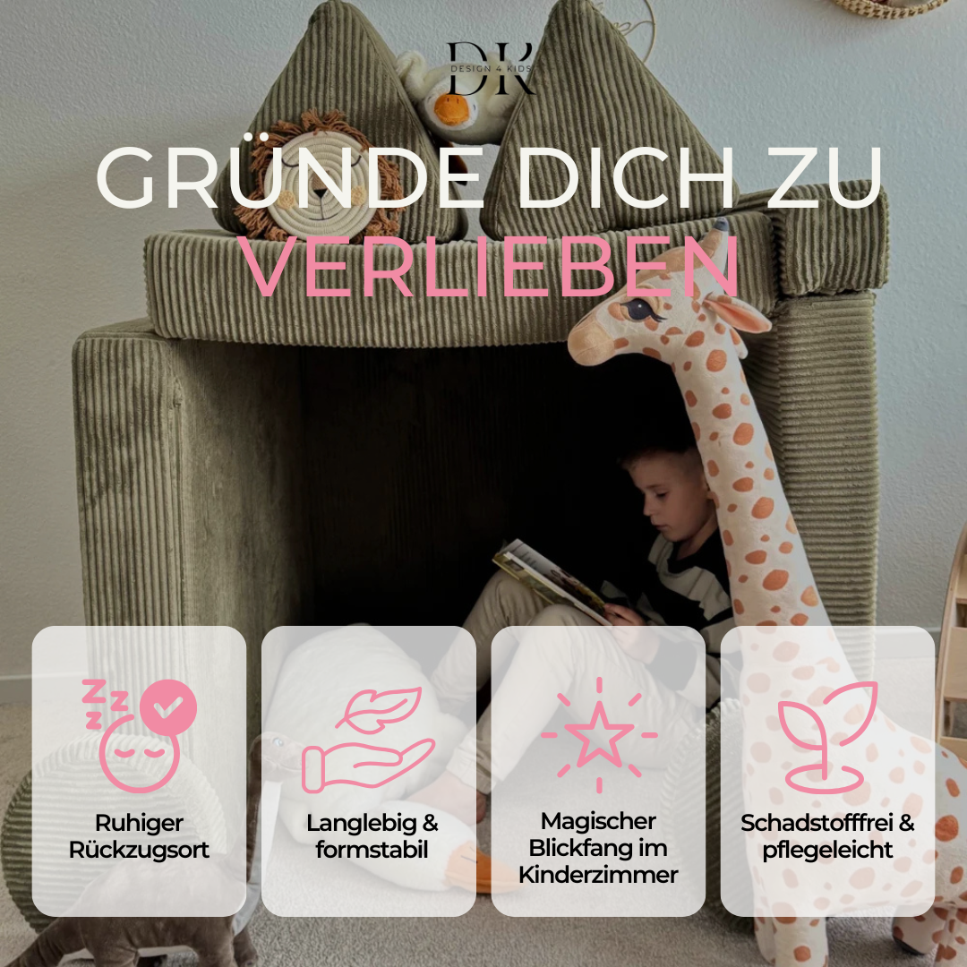 Design4Kids XXL Spielsofa Cord Grande