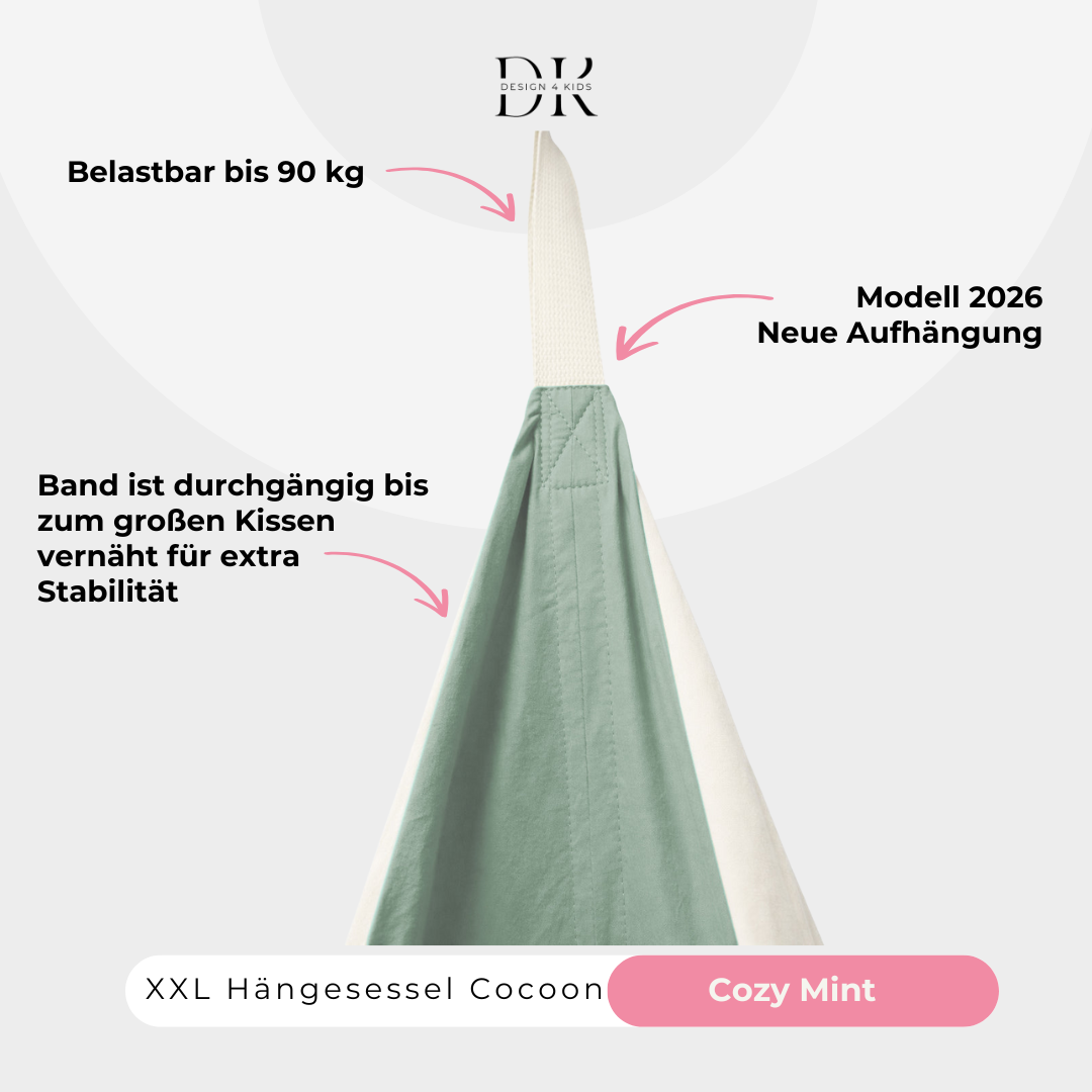 Design4Kids XXL Hängesessel Cocoon