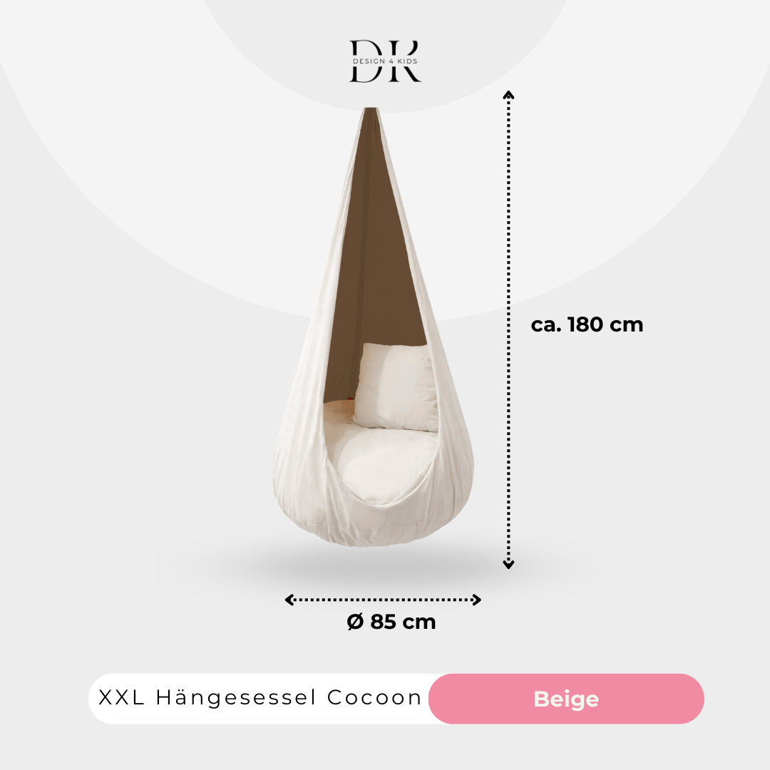 Design4Kids XXL Hängesessel Cocoon