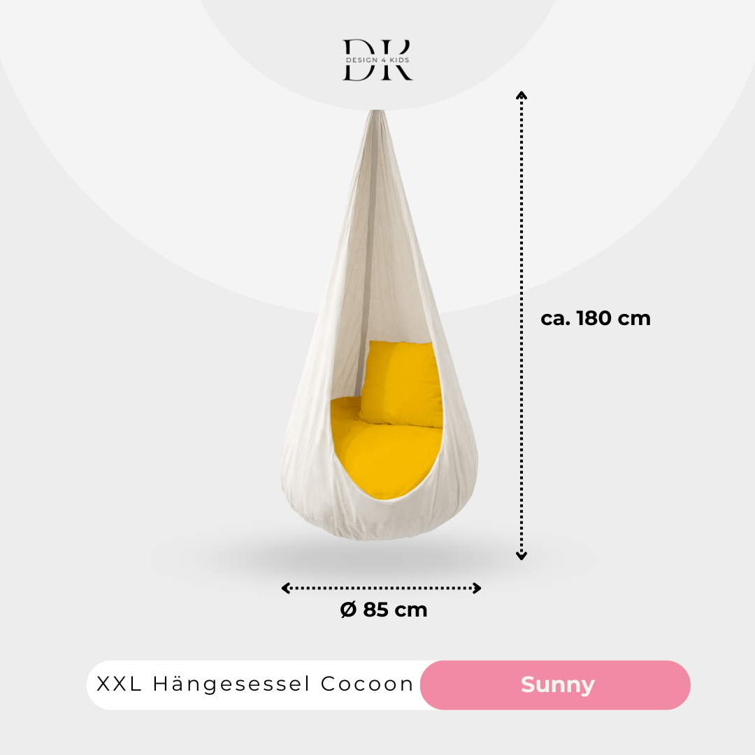 Design4Kids XXL Hängesessel Cocoon