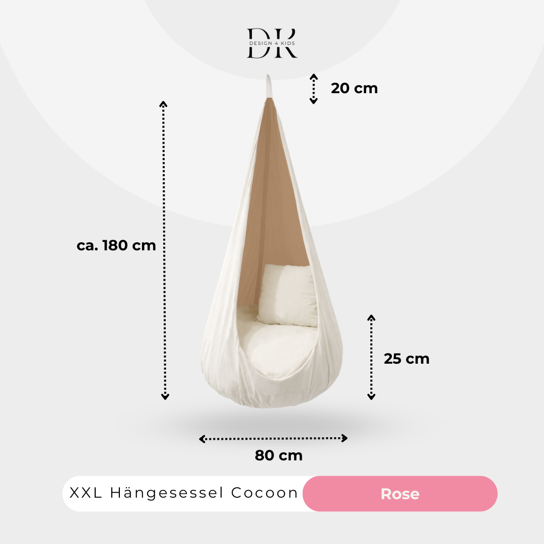 Design4Kids XXL Hängesessel Cocoon
