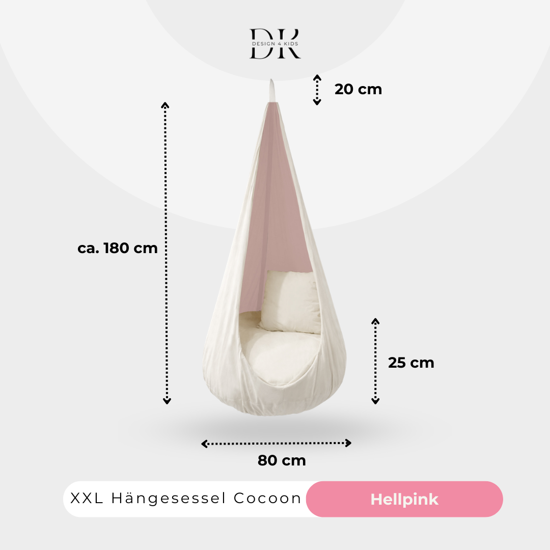 Design4Kids XXL Hängesessel Cocoon