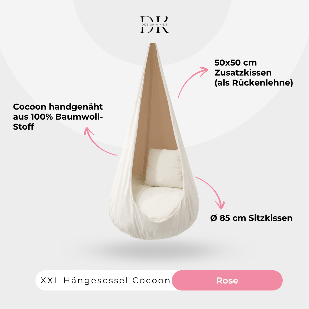 Design4Kids XXL Hängesessel Cocoon