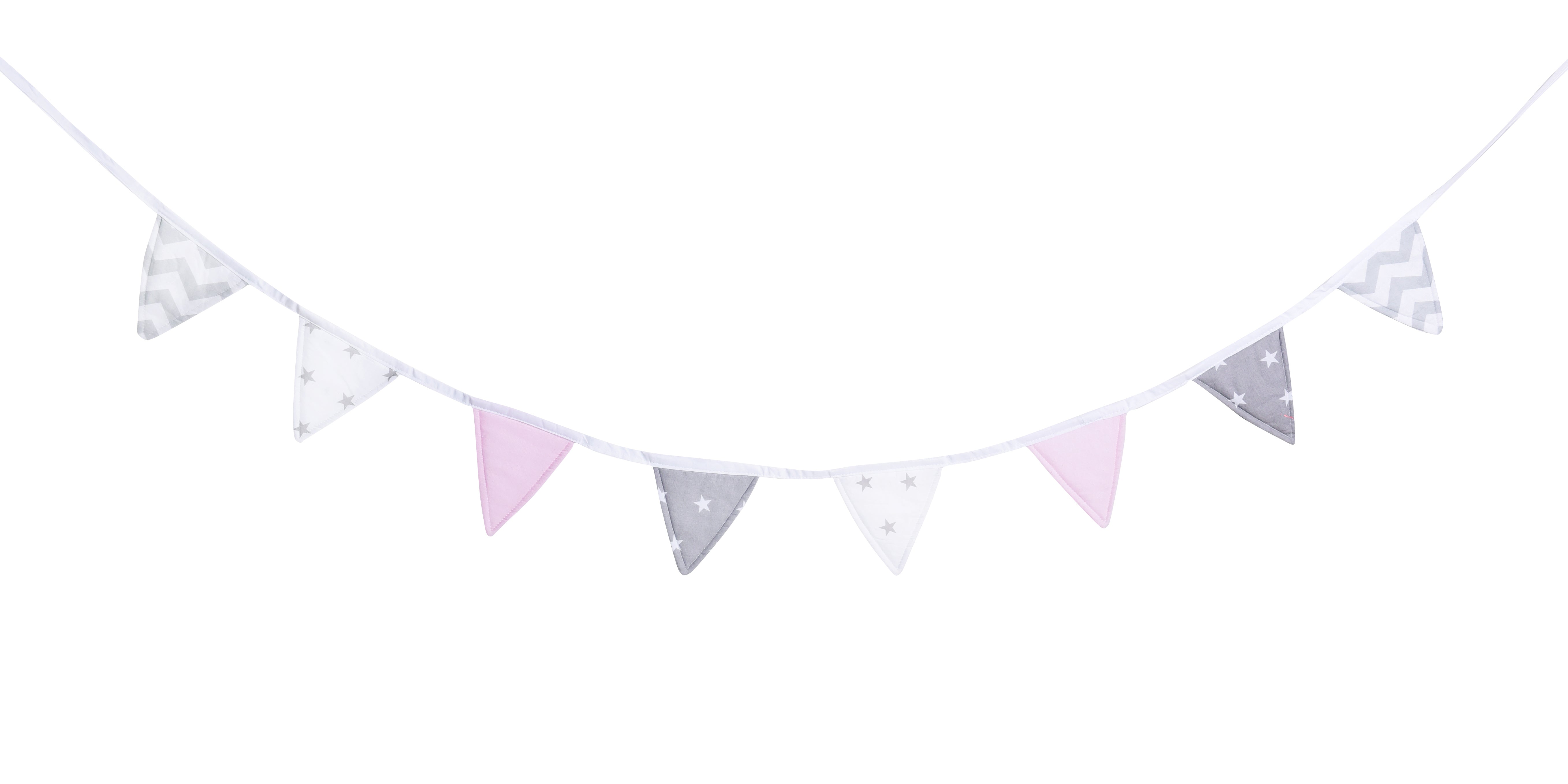 Design4Kids Tipi-Zelt XXL-Set Pink Dust - grau