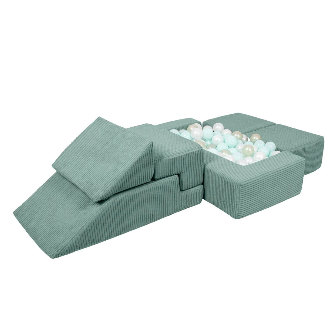 Design4Kids Schaumspielset Elements Jewel Cord mit Bällebad & 100 Bälle