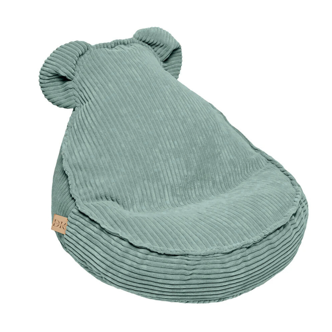 Design4Kids Kinder-Sitzsack Jewel Cord im Bär-Design