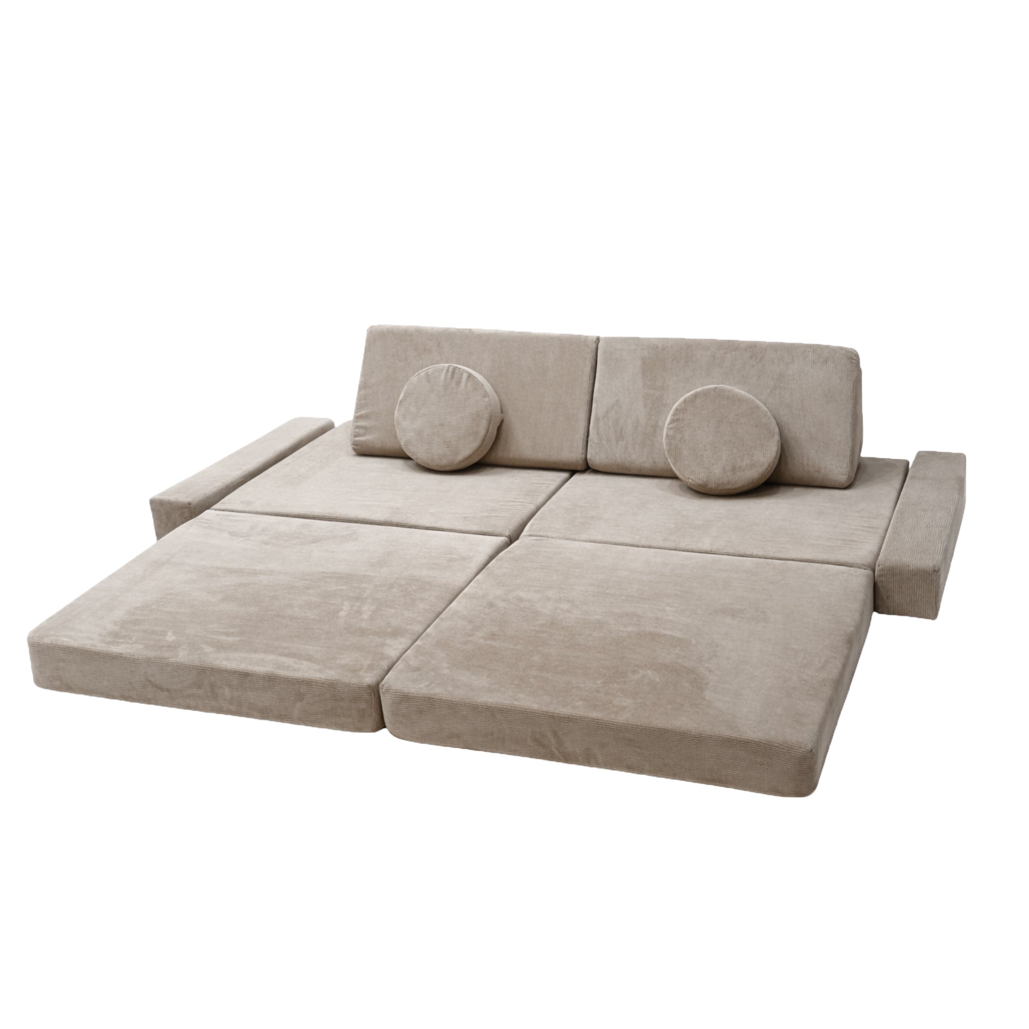 Design4Kids XXL Spielsofa Slim-Cord Grande