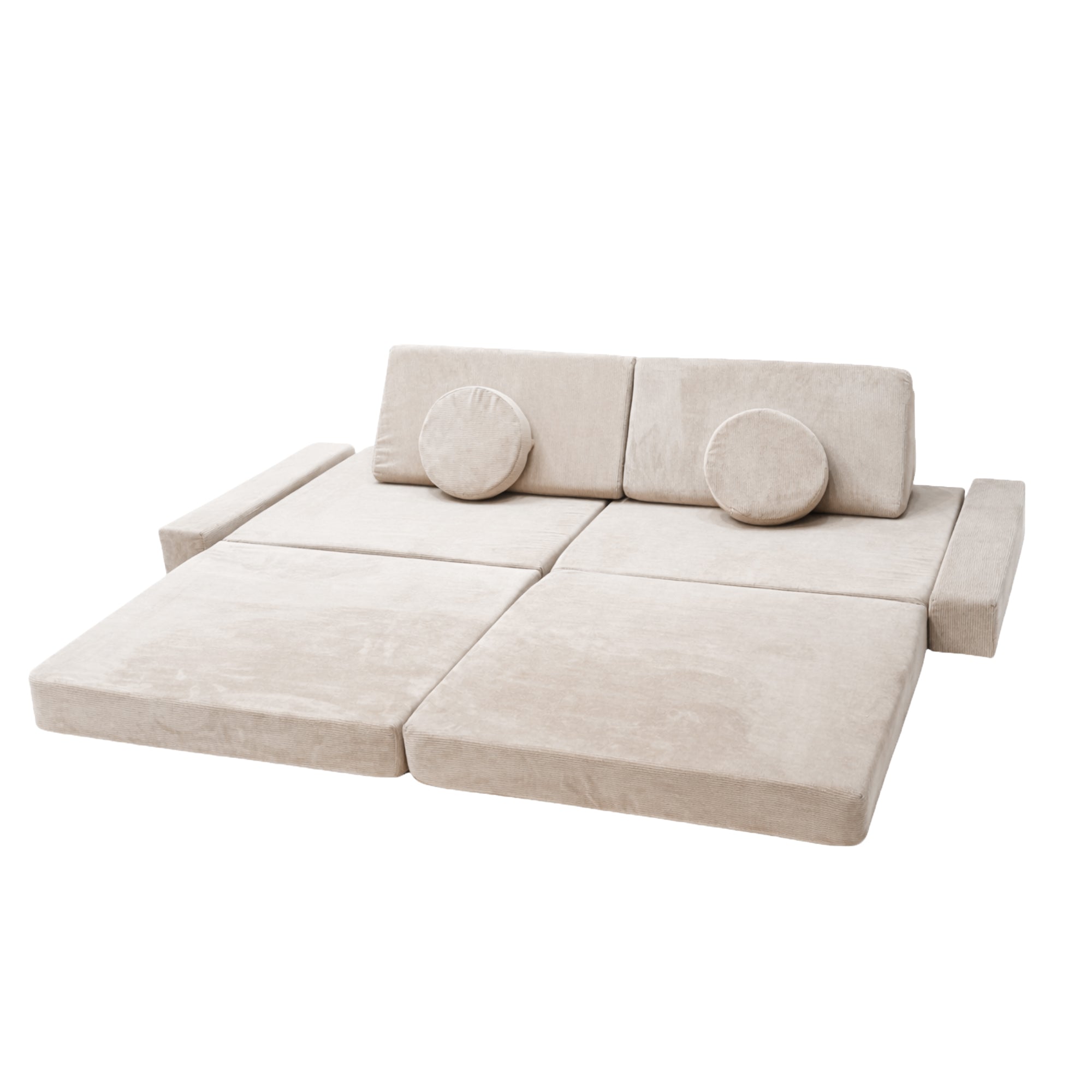 Design4Kids Spielsofa Slim-Cord Mini Grande