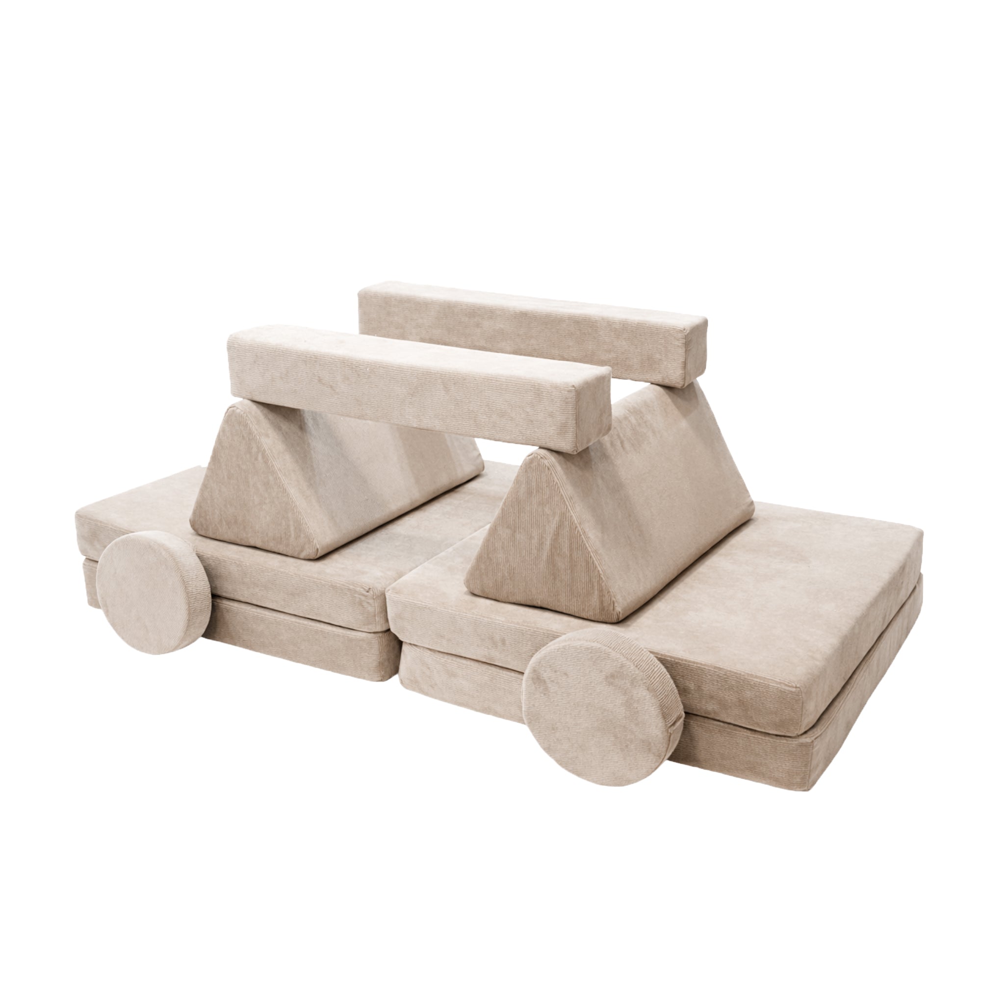 Design4Kids Spielsofa Slim-Cord Mini Grande