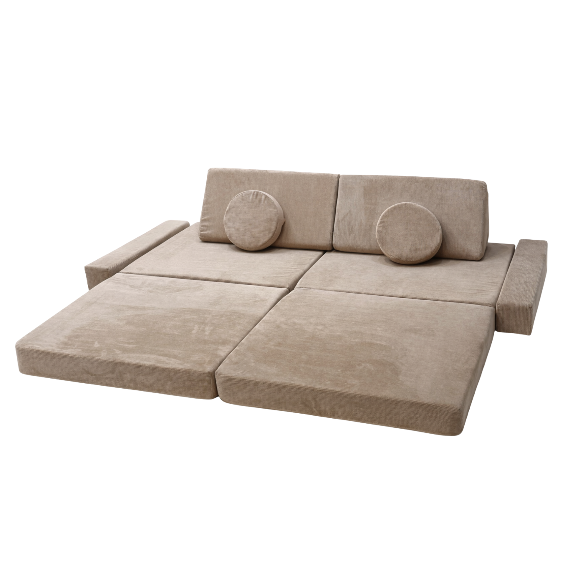 Design4Kids Spielsofa Slim-Cord Mini Grande