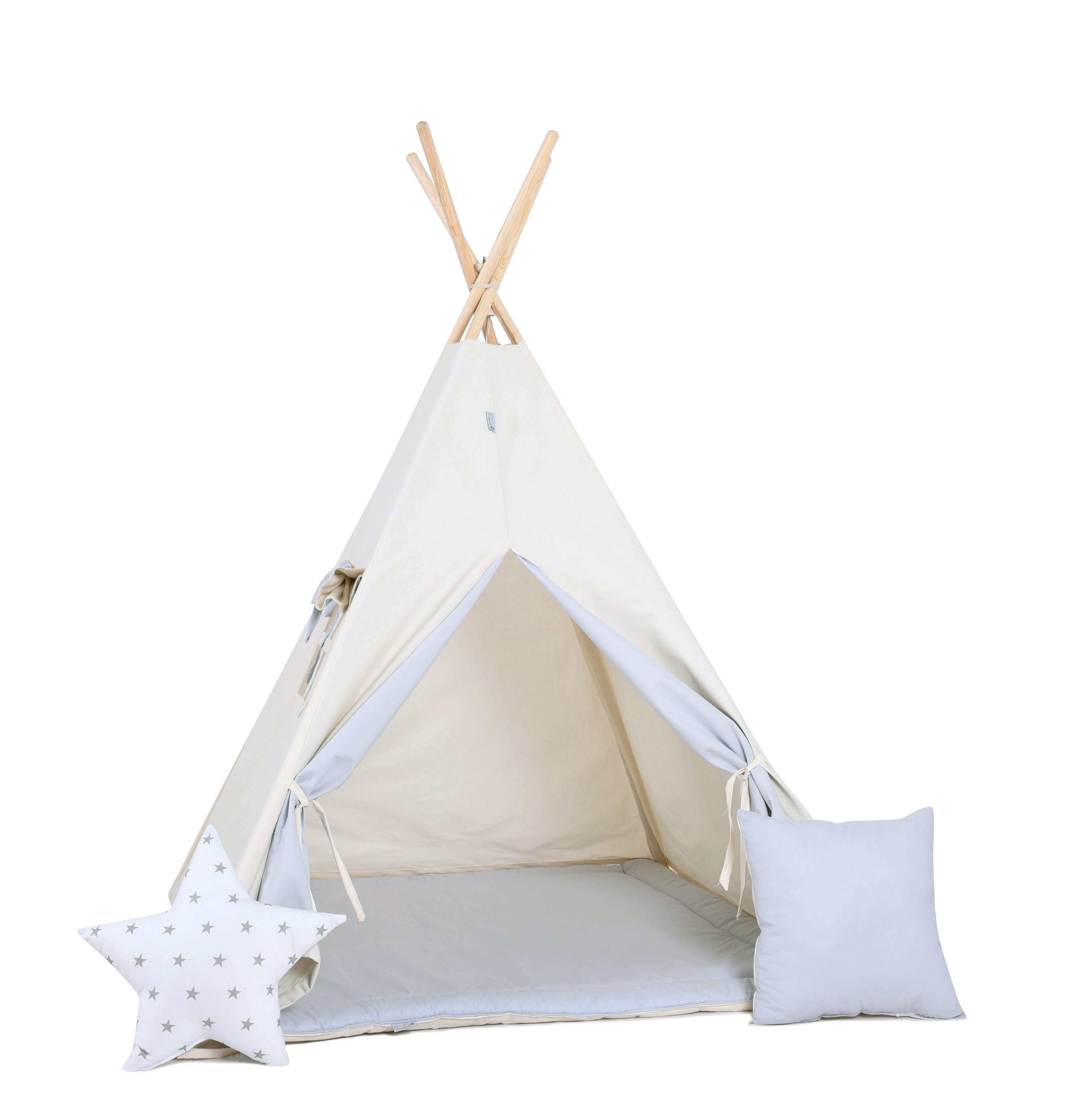 Design4Kids Tipi-Zelt L-Set Floppy Ear - beige