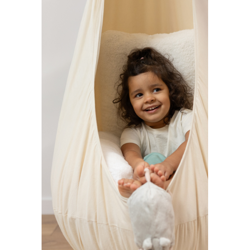 Design4Kids Hängesessel Cocoon Cozy Lamb - creme