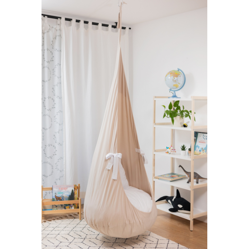 Design4Kids Hängesessel Cocoon Lovely meringue - beige