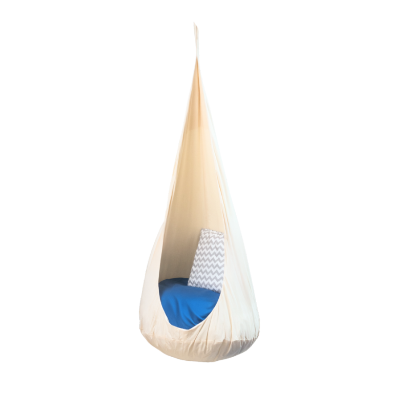Design4Kids Hängesessel Cocoon Wave Whisper - beige