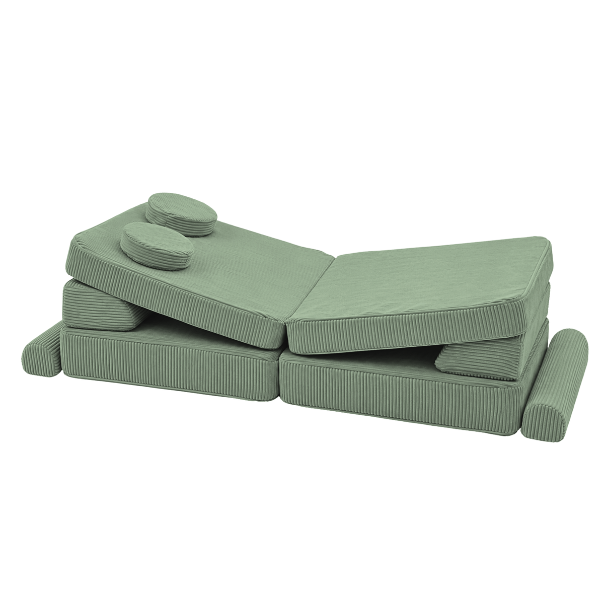 Design4Kids Spielsofa Jewel Cord Puero Smart