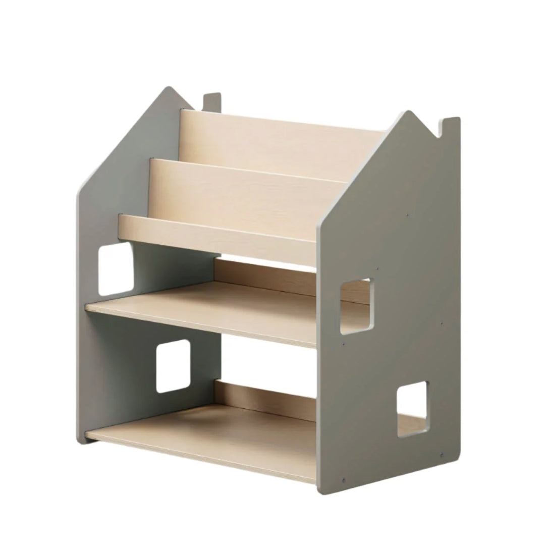 Design4Kids Montessori 2-in-1 Bücherregal für Kinder