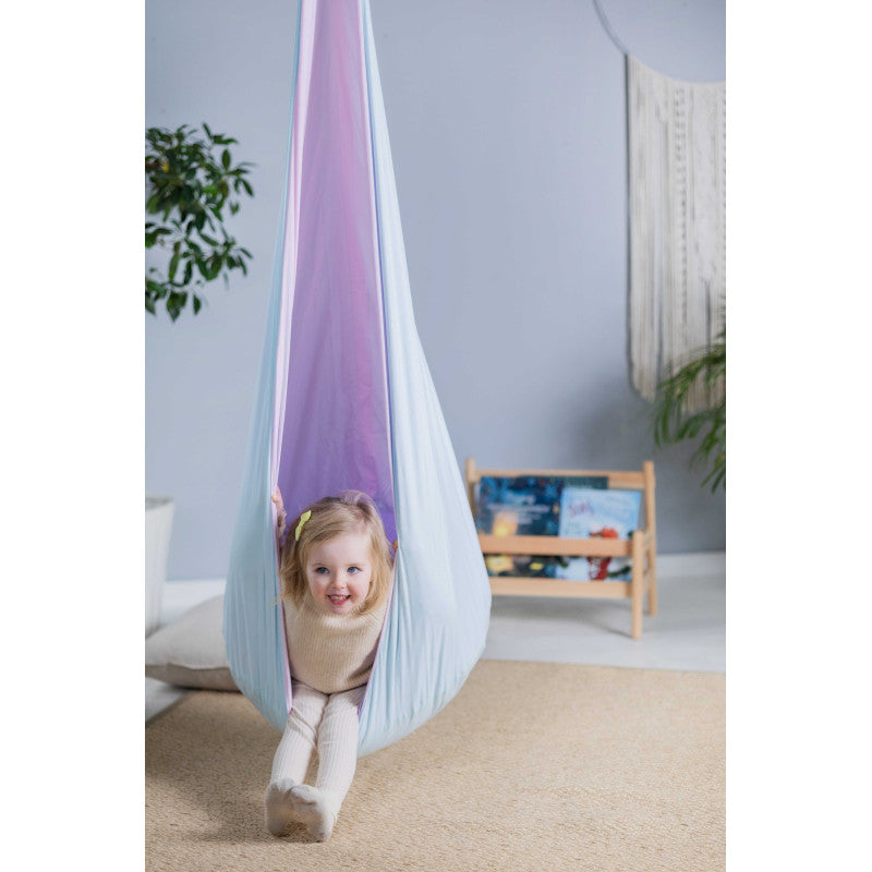 Design4Kids Hängesessel Cocoon Lilac Dreams Standard - blau