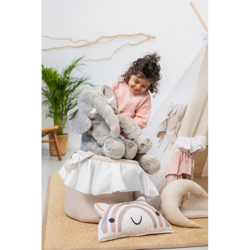 Design4Kids Tipi-Zelt XXL-Set Cute Frills - beige