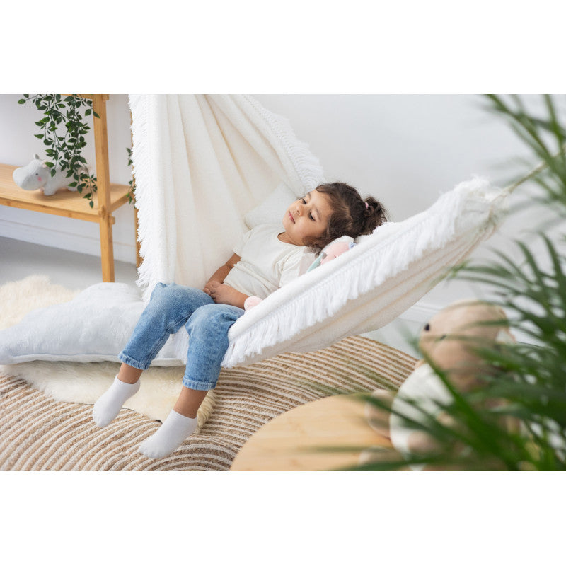 Design4Kids Hängematte Snowy Fluff - weiß