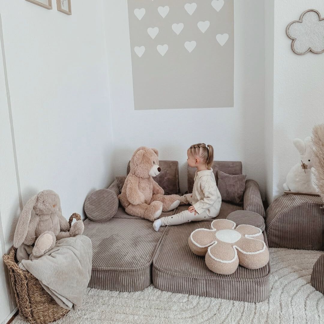 Design4Kids Mini Spielsofa Jewel Cord Plus