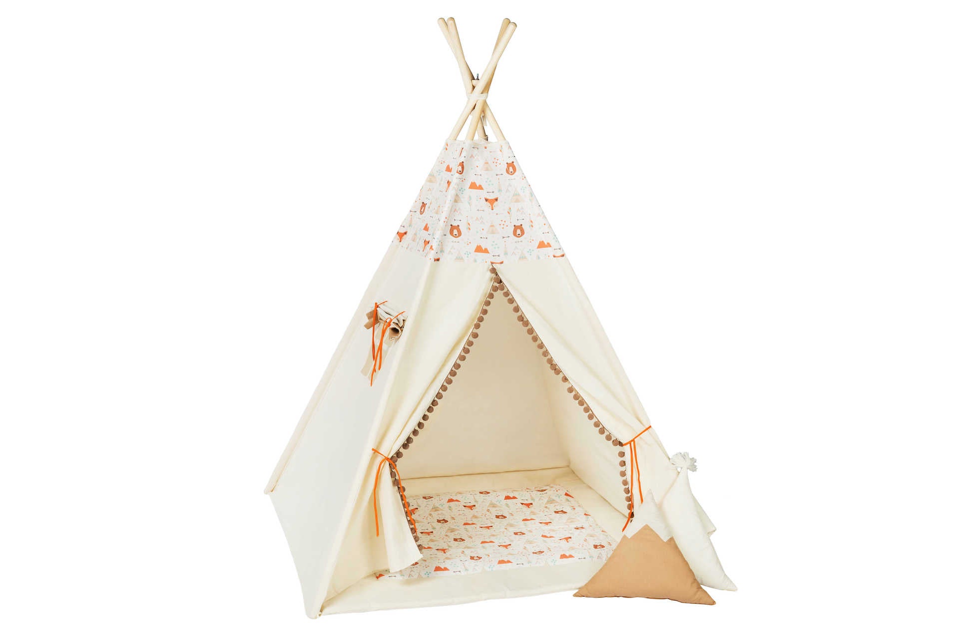 Design4Kids Tipi-Zelt M-Set My Friend Bear - beige