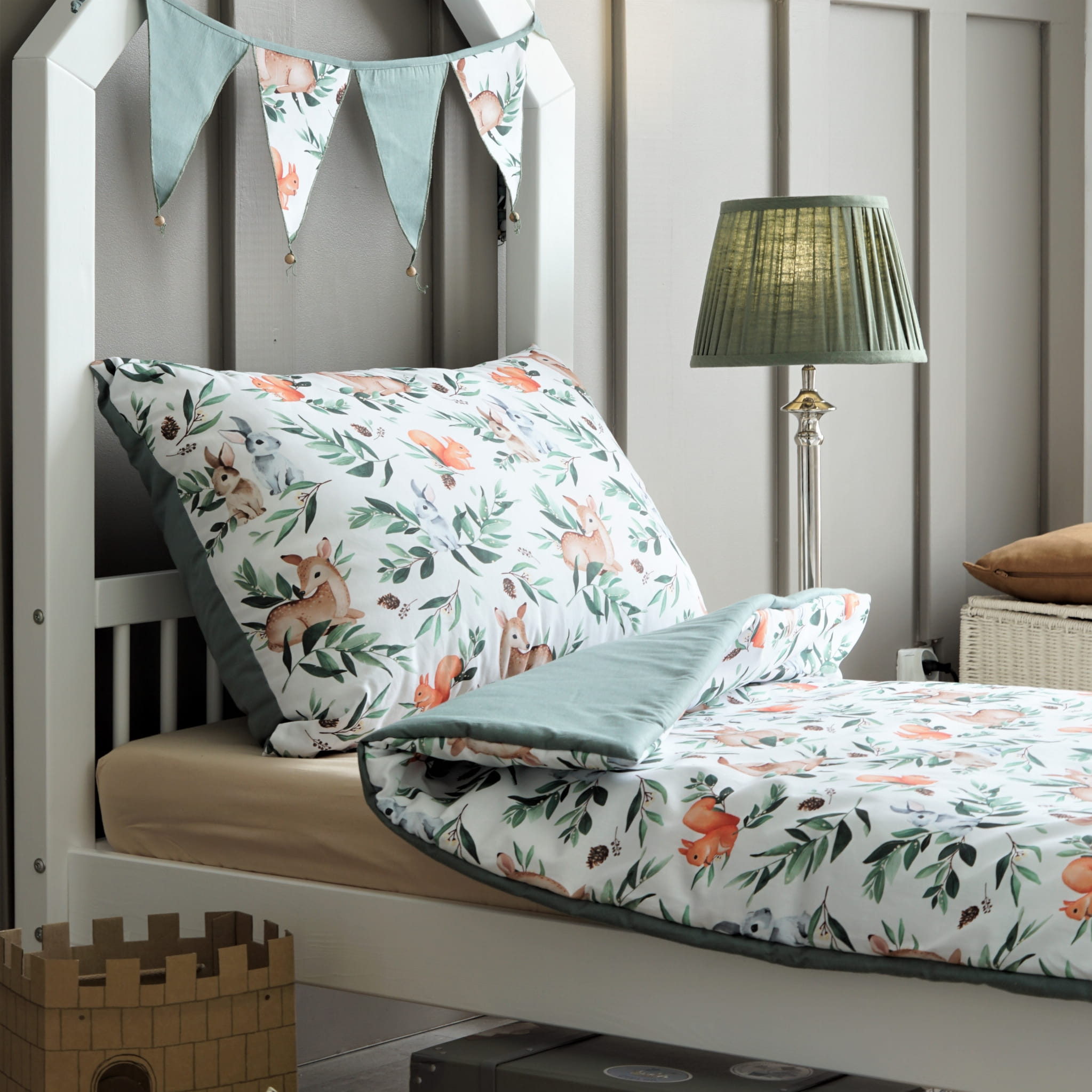 Design4kids Baumwollbettwäsche - Wald