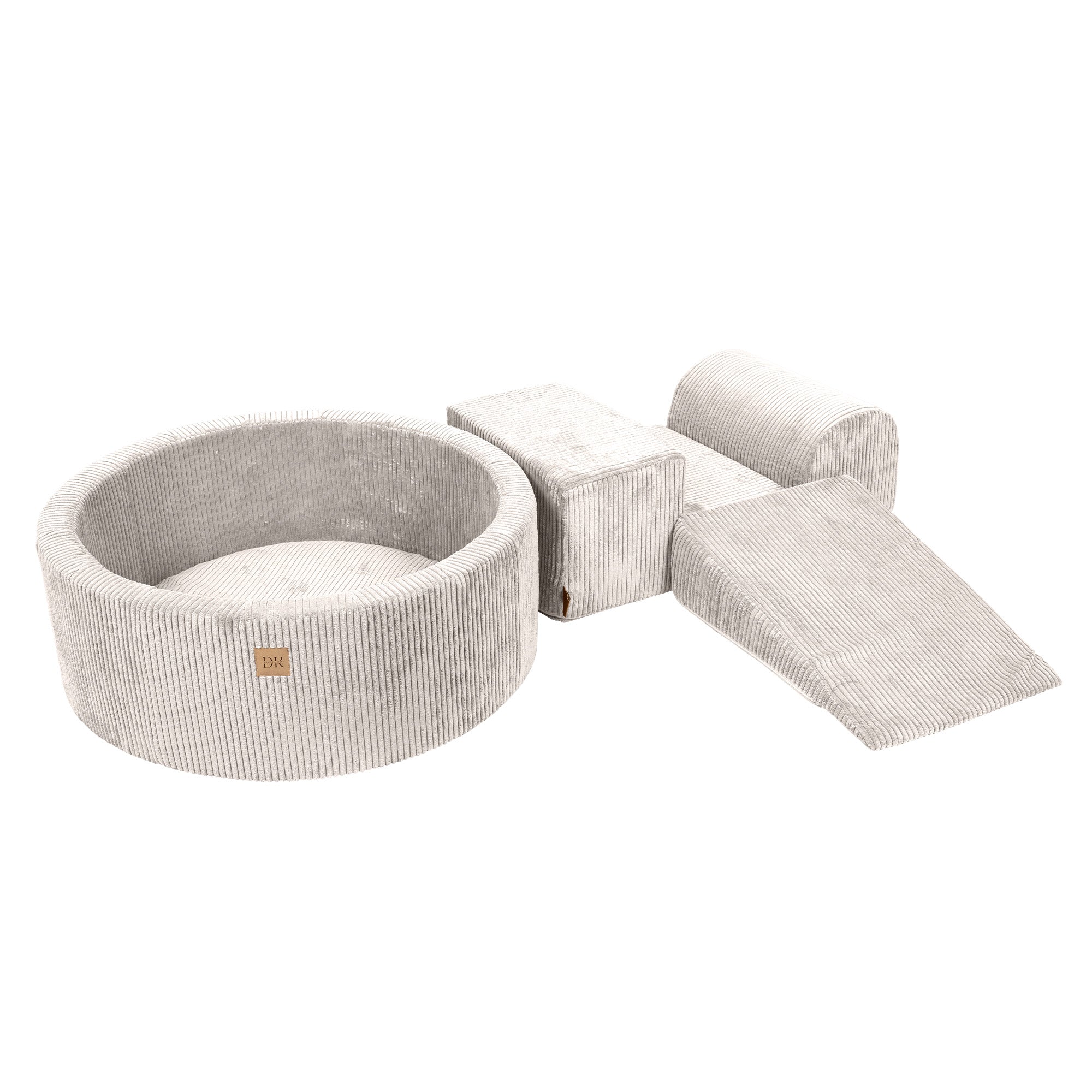 Design4Kids Schaumspielset Jewel Cord mit Bällebad, 200 Bälle - eigene Farbauswahl
