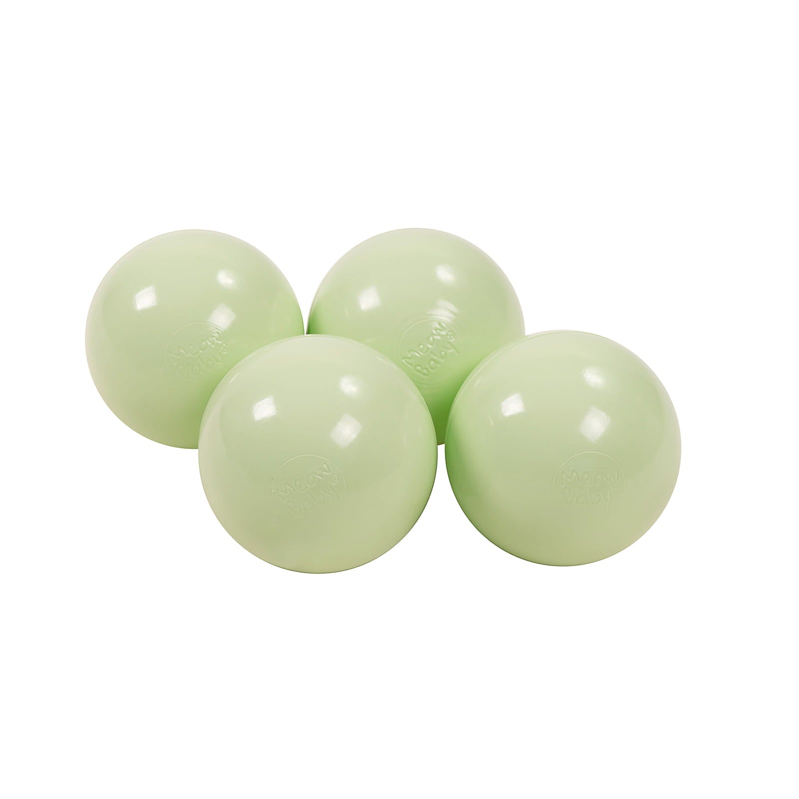 Design4Kids Ballset für Bällebad, 7cm, 50 Stck: Hellgrün