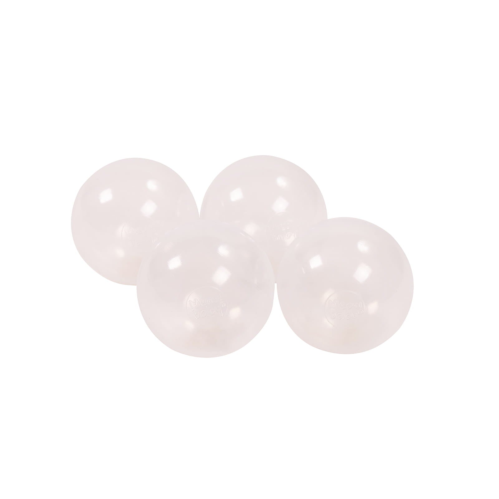 Design4Kids Ballset für Bällebad, 7cm, 50 Stck: Transparent