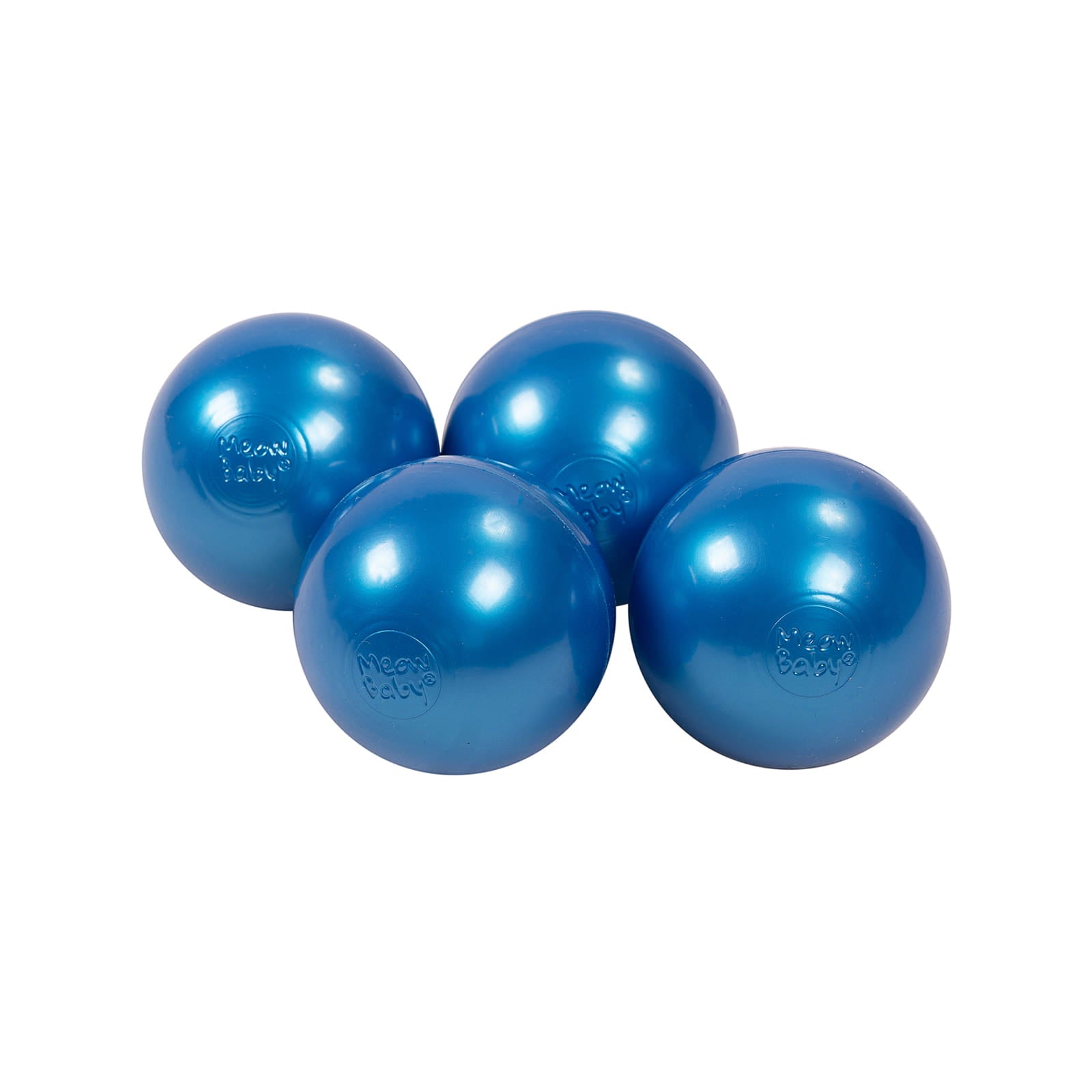 Design4Kids Ballset für Bällebad, 7cm, 50 Stck: Pearl Blau