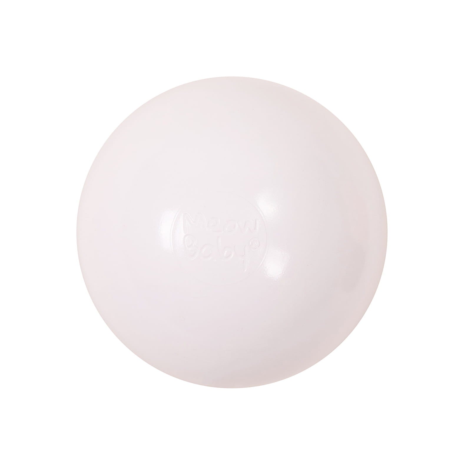Design4Kids Ballset für Bällebad, 7cm, 50 Stck: Weiß