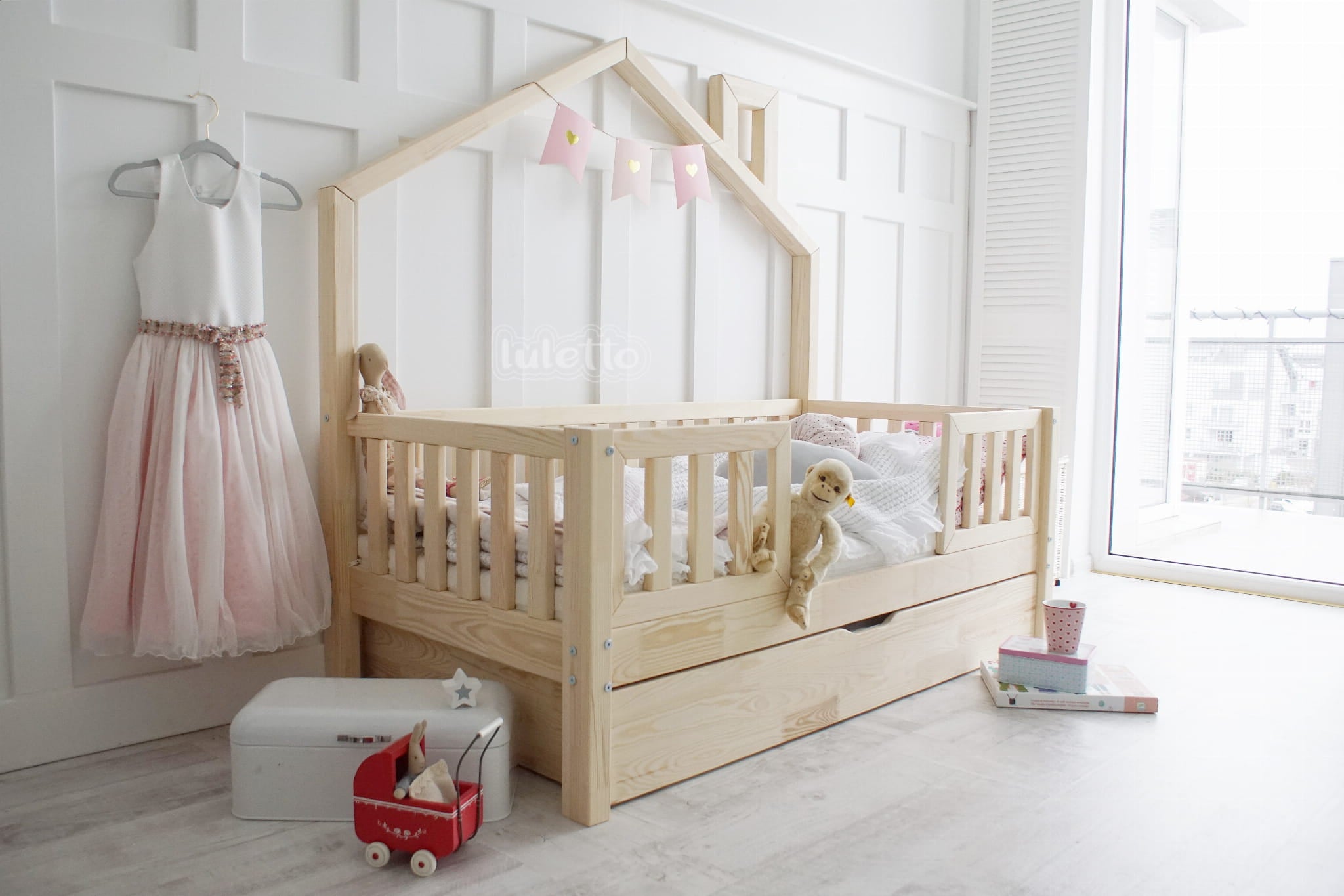 Design4kids Mini Hausbett Stella Deluxe II