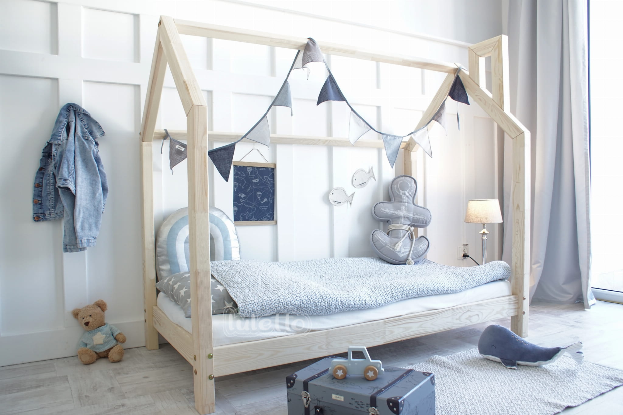 Design4Kids Hausbett Farfalla komfort