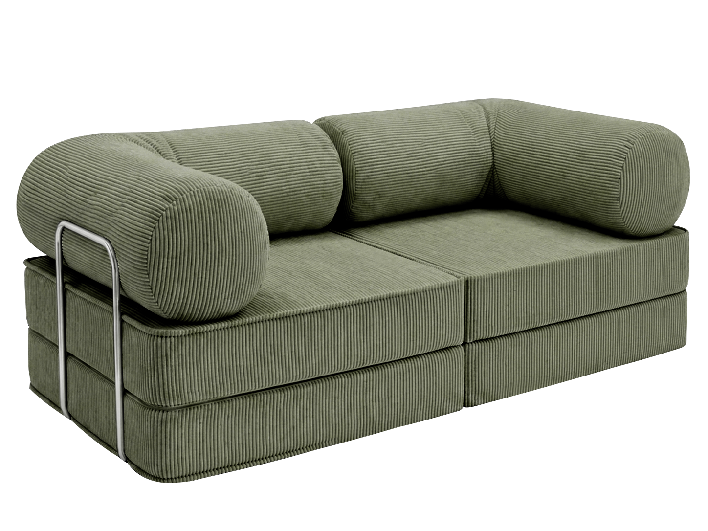 Design4Kids Family Sofa Duo 2-Sitzer Jewel Cord 200