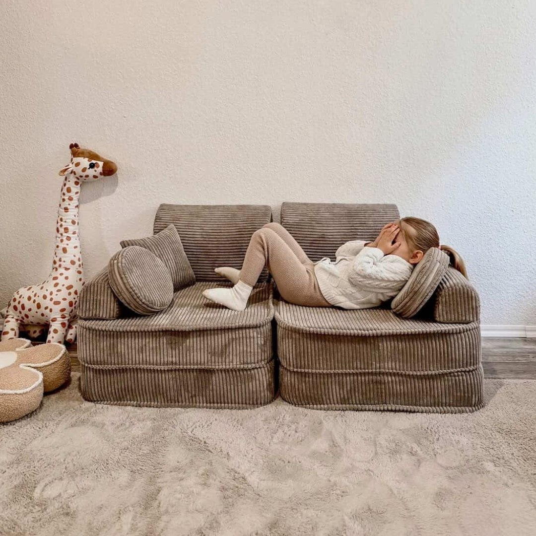 Design4Kids Mini Spielsofa Jewel Cord Plus