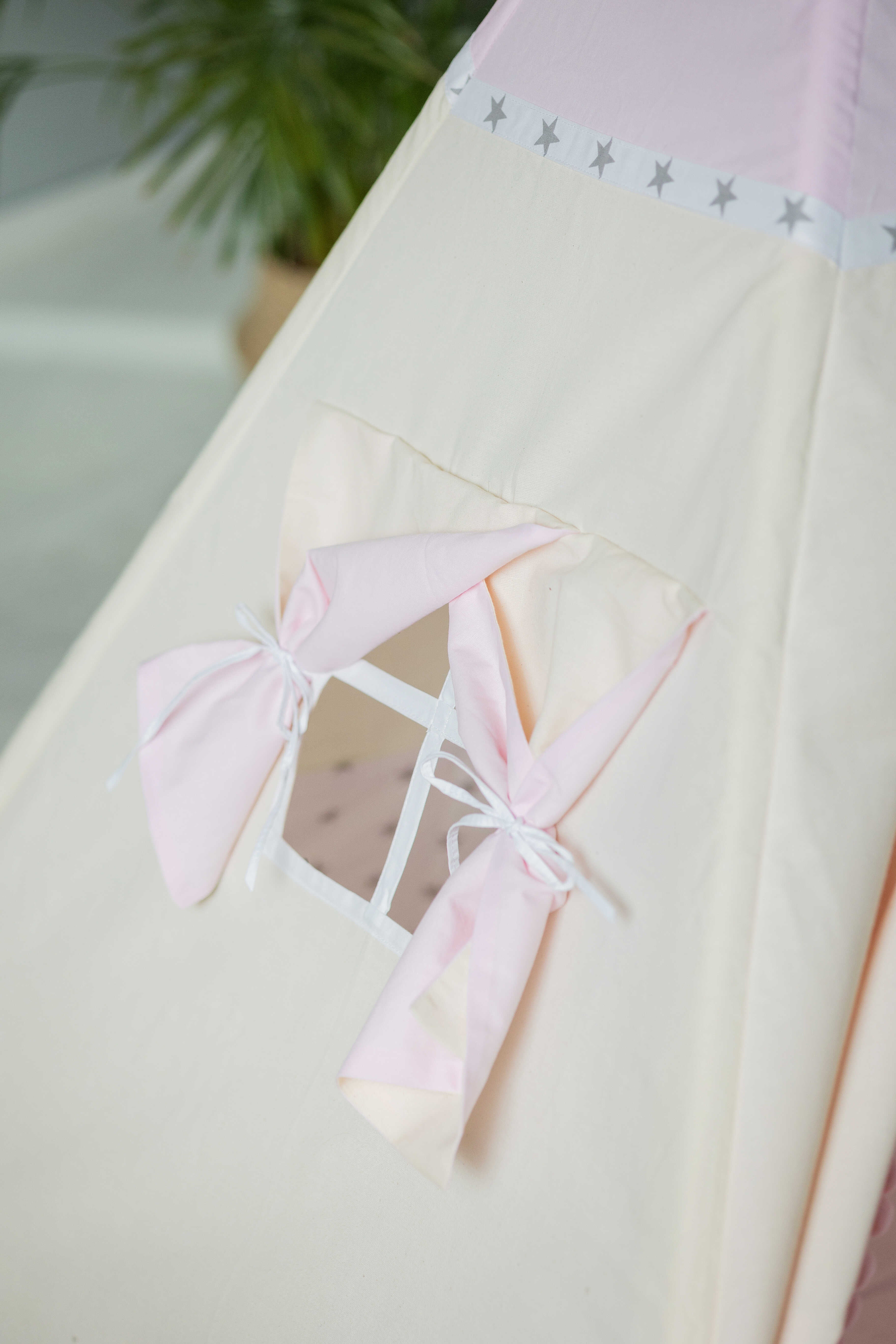 Design4Kids Tipi-Zelt XL-Set Princess Tipi - beige/rosa