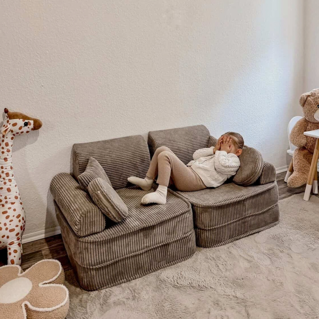 Design4Kids Mini Spielsofa Jewel Cord Plus