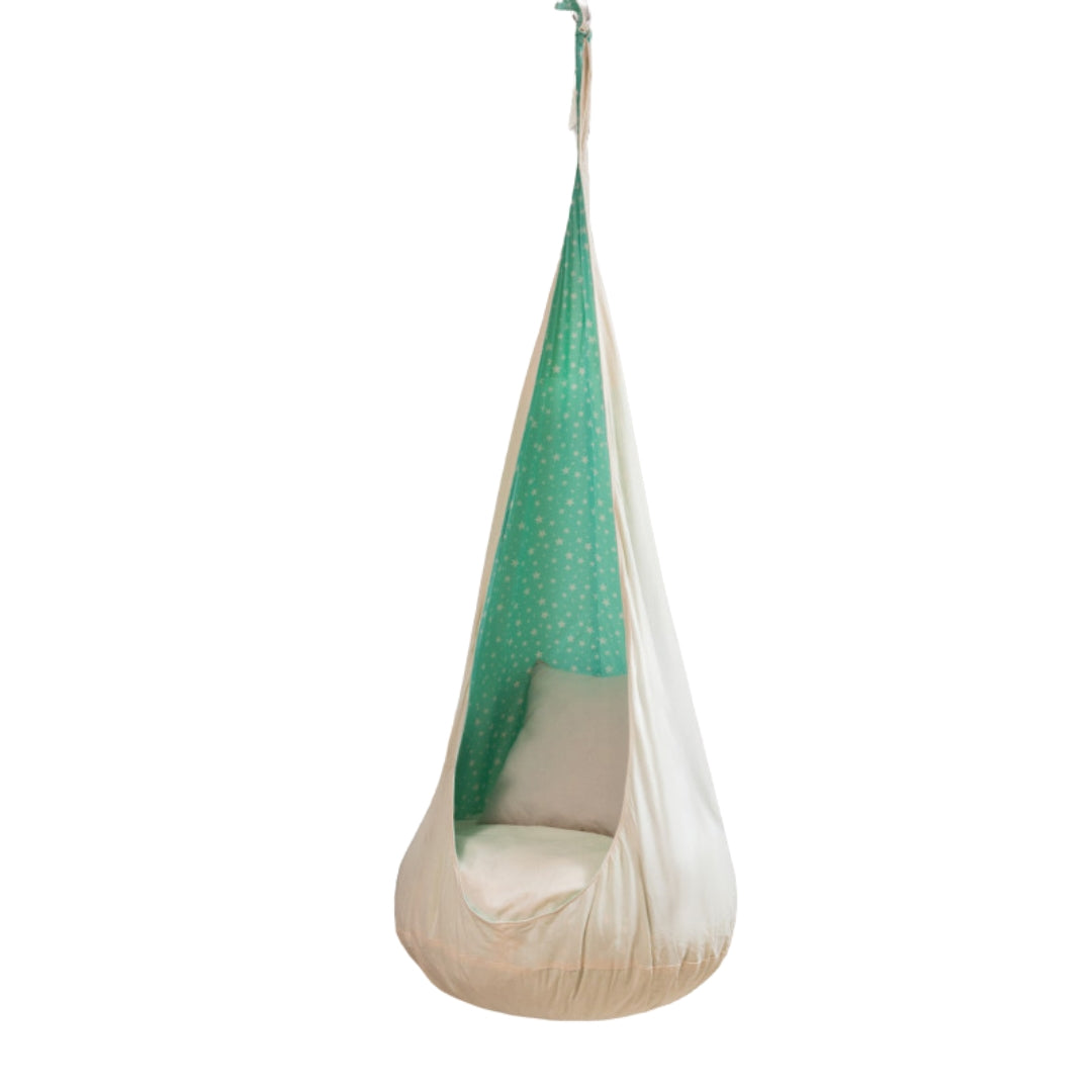 Design4Kids Hängesessel Cocoon Starry Dreams - beige