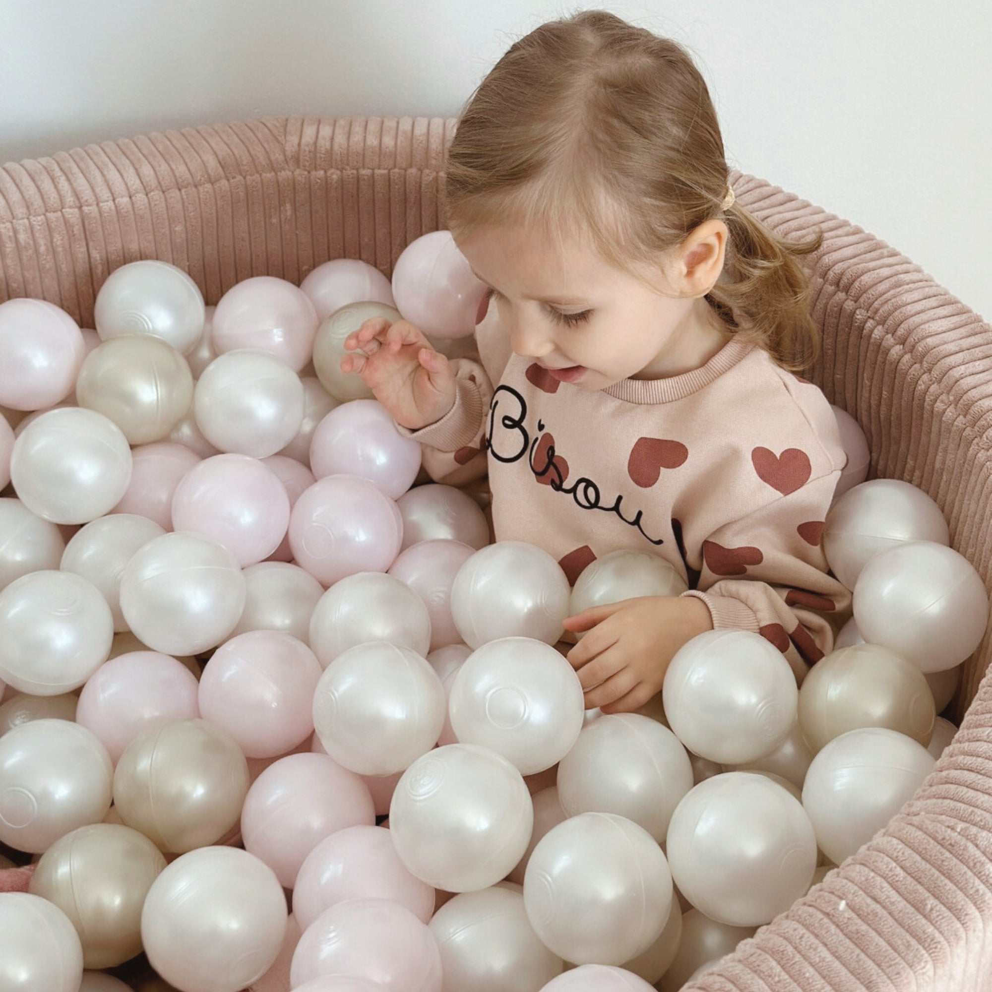 Design4Kids Schaumspielset Jewel Cord mit Bällebad, 200 Bälle - eigene Farbauswahl