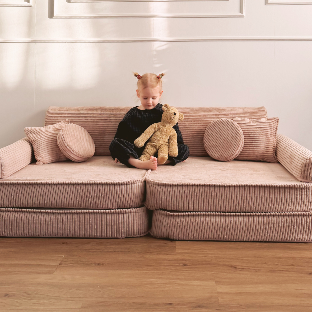 Design4Kids Spielsofa Jewel Cord